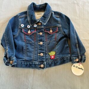 Upcycled handmade embellishments denim jacket